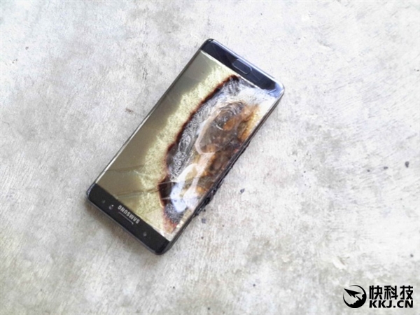 三星Note 7看視頻時突然爆炸 燒傷紐約6歲小孩