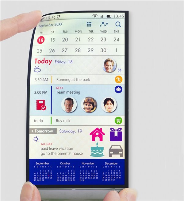 2017年智能手機屏幕發展大勢：OLED、HDR、柔性LCD