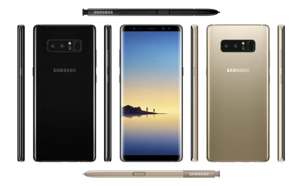 三星Note 8將支持全屏壓感觸控：體驗翻倍