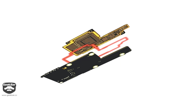 iPhone 8主板詳解 空間利用巔峰之作