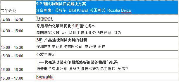 全球頂級(jí)SiP專家十月齊聚深圳