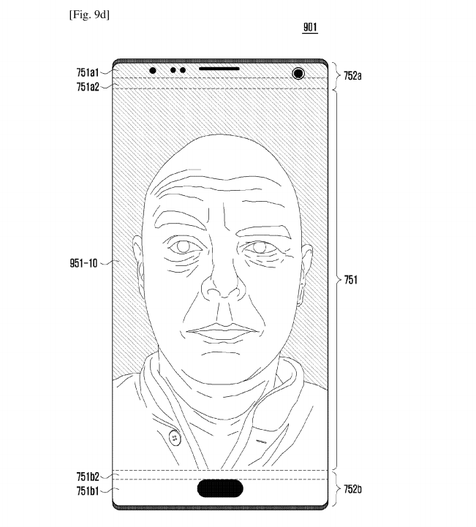 三星新專利可解決iPhone X的“劉海”問題：屏上直接開孔