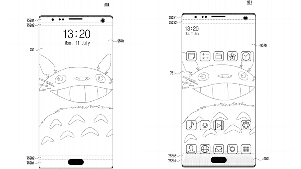 三星新專利可解決iPhone X的“劉海”問題：屏上直接開孔