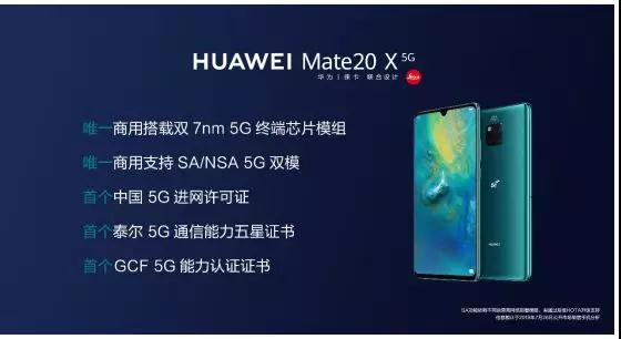 華為5G手機Mate 20X攝像頭供應商曝光