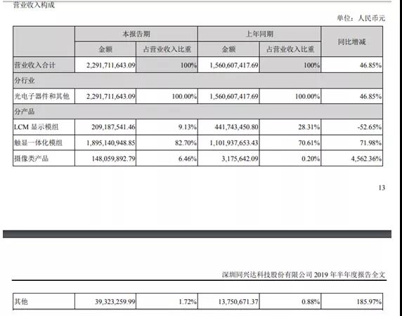 同興達上半年攝像頭業(yè)務(wù)營收增長逾45倍：凈利潤卻繼續(xù)虧損