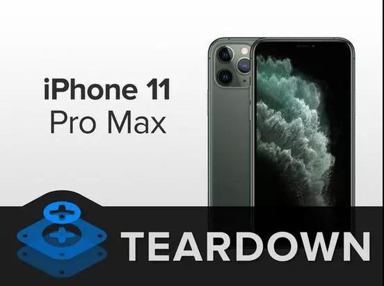 拆解iPhone11 Pro Max：核心供應商曝光