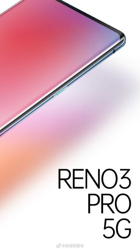 OPPO Reno 3 Pro再曝光：5G手機也有輕薄機身