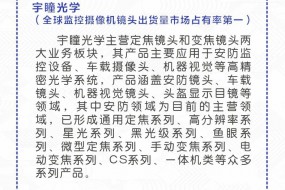 攝像頭行業協會走訪活動第一站——宇瞳光學