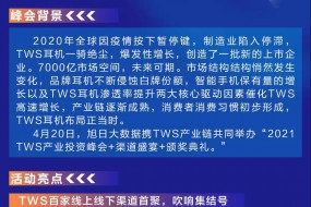 【峰會(huì)】25省渠道齊聚||2021 TWS產(chǎn)業(yè)投資峰會(huì)&渠道盛宴&頒獎(jiǎng)典禮